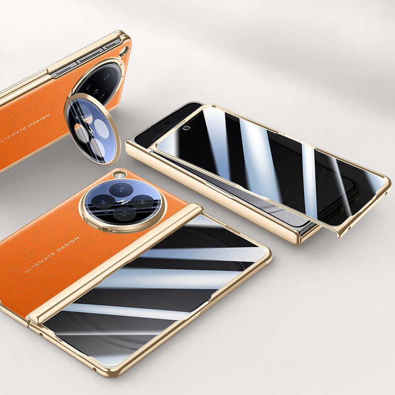 Mirror Cover Holder Leather Case