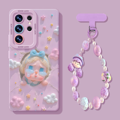 CRYBABY Liquid Silicone Lanyard Case