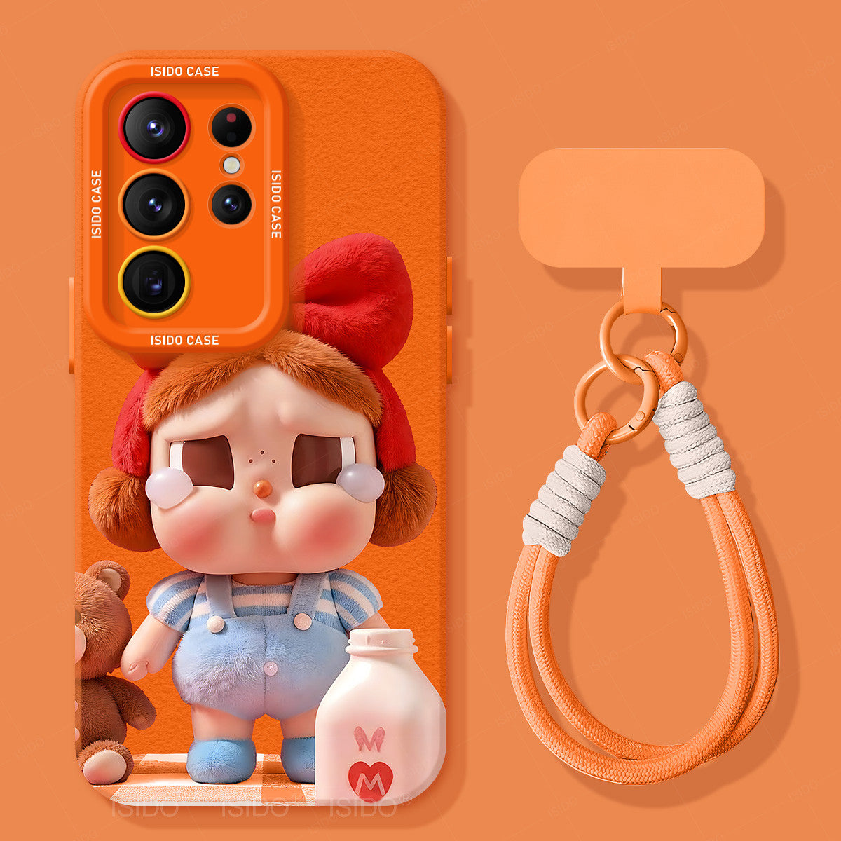 CRYBABY Liquid Silicone Lanyard Case