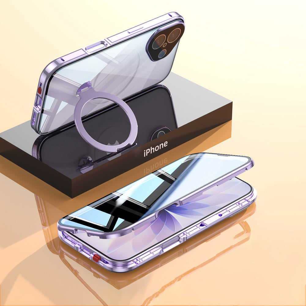 Double-Sided Protective Magsafe Case with Kickstand
