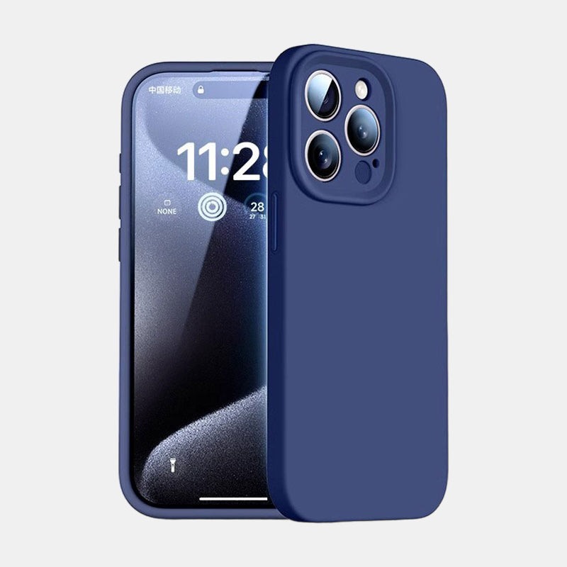 Solid Color Liquid Silicone Case