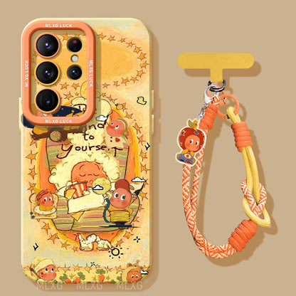 Twinkle Twinkle Liquid Silicone Lanyard Case