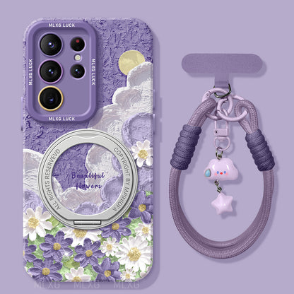 Liquid Silicone Lanyard Case with Bracket