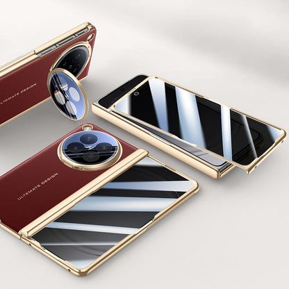 Mirror Cover Holder Leather Case