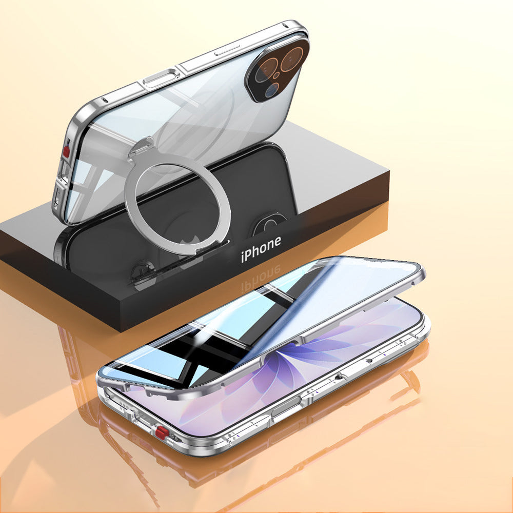 Double-Sided Protective Magsafe Case with Kickstand