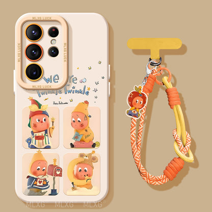 Twinkle Twinkle Liquid Silicone Lanyard Case