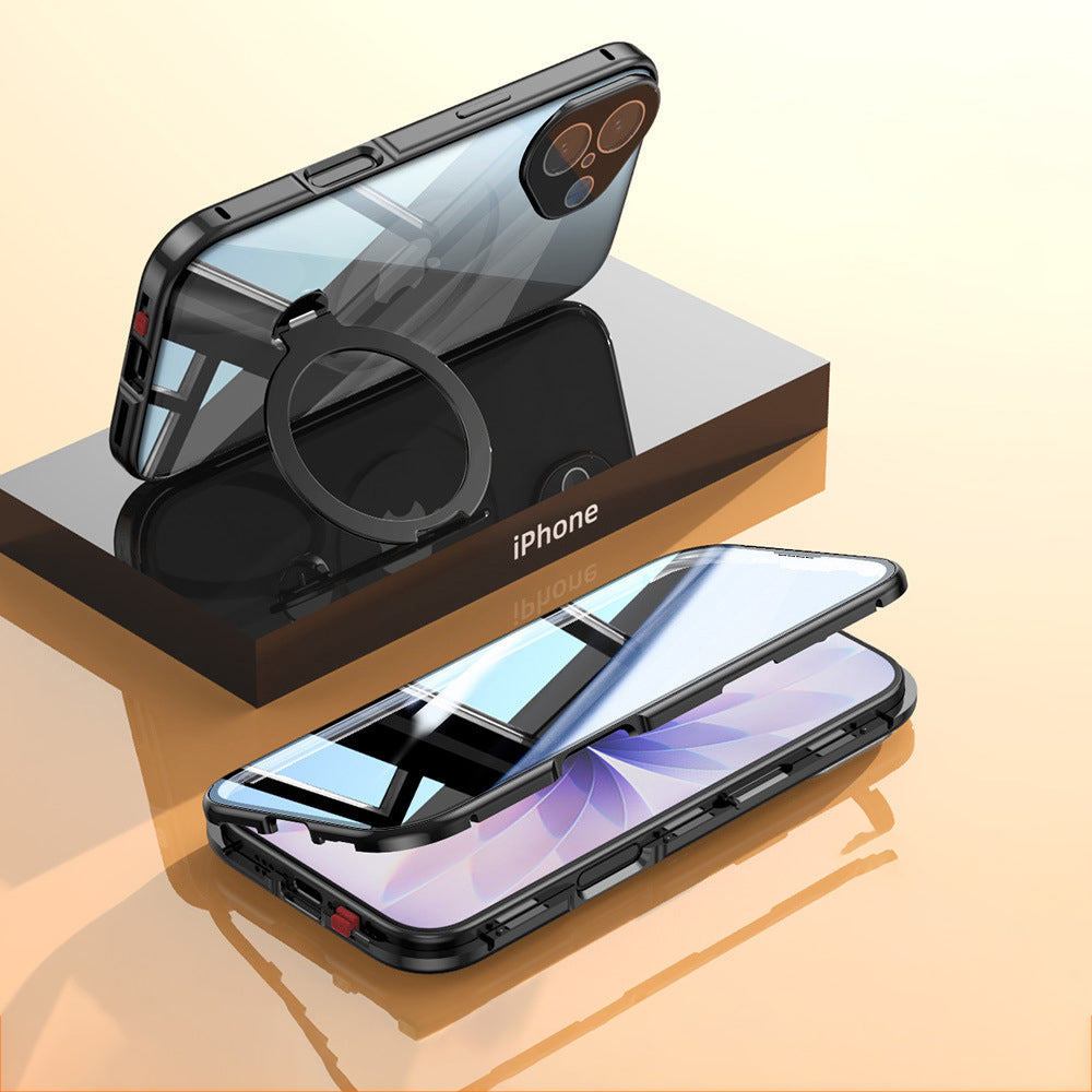 Double-Sided Protective Magsafe Case with Kickstand