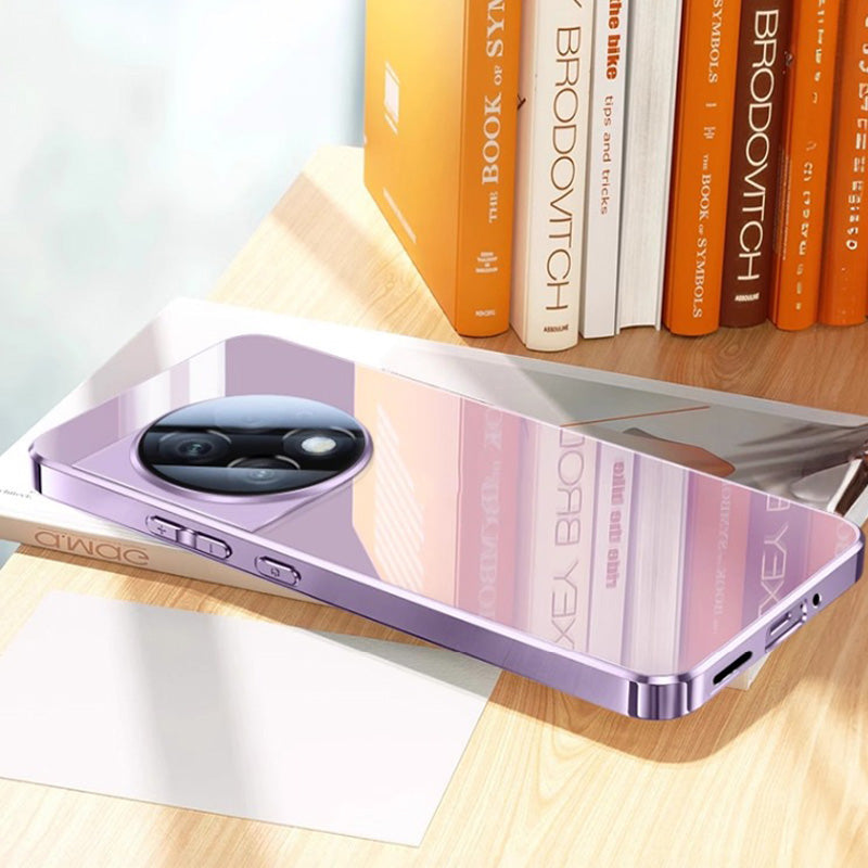 Electroplated Tempered Glass Case