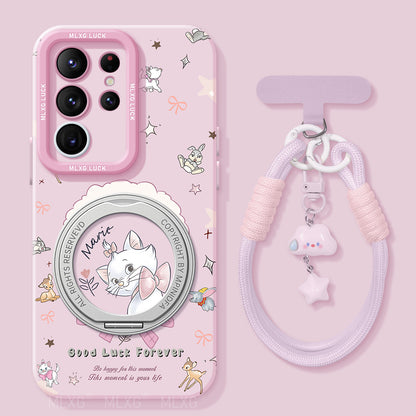 Marie Liquid Silicone Lanyard Case with Bracket