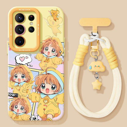 Sailor Moon Liquid Silicone Lanyard Case