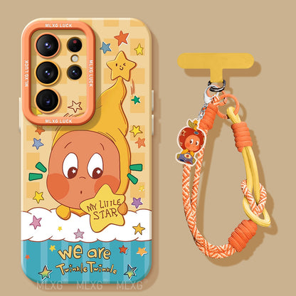 Twinkle Twinkle Liquid Silicone Lanyard Case