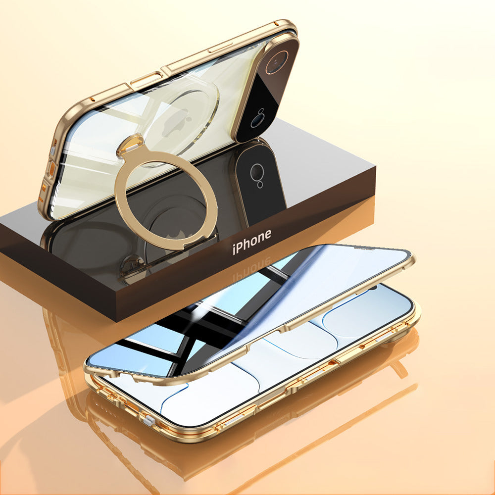 Double-Sided Protective Magsafe Case with Kickstand