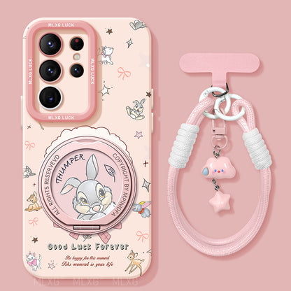 Marie Liquid Silicone Lanyard Case with Bracket