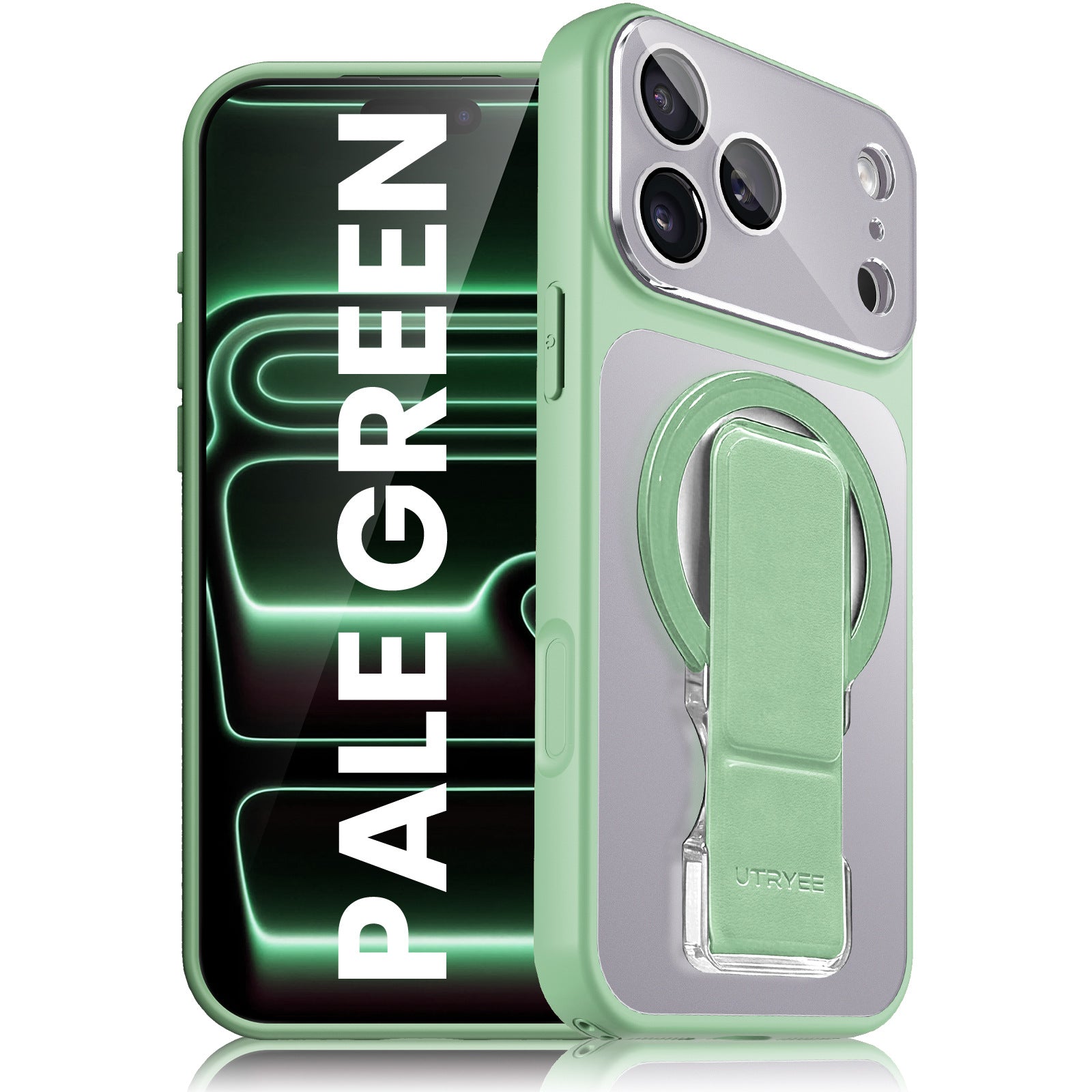 Folding Stand Transparent Case with MagSafe