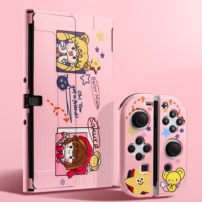 Hotsell Sailor moon Nintendo switch OLED bundle