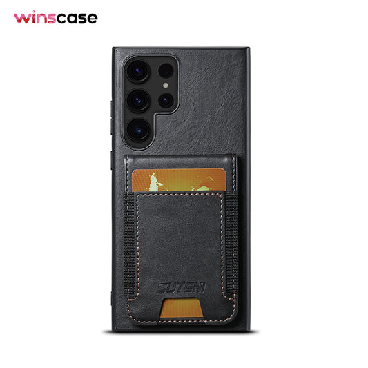 Samsung Series | Elastic Band Card Holder Mobile Phone Case