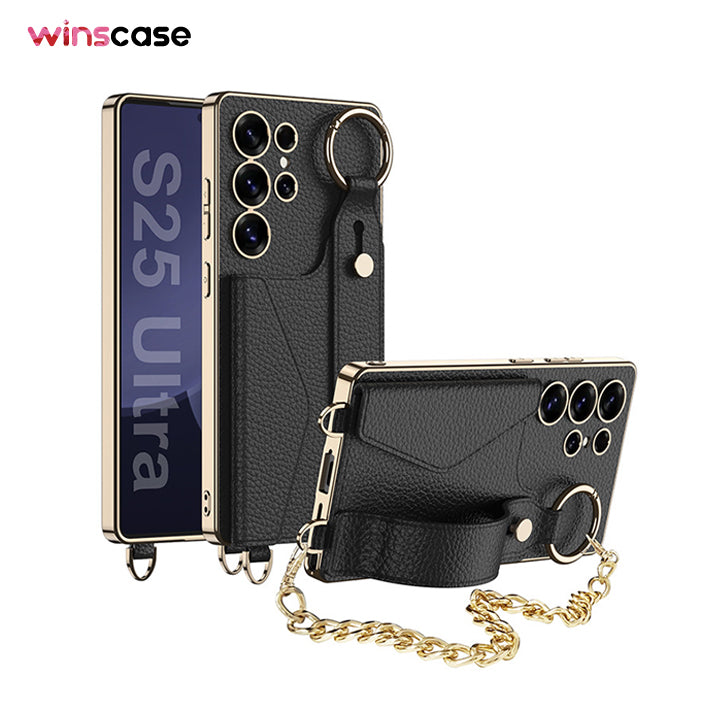 Samsung Series | Wristband Card Holder Mobile Phone Case