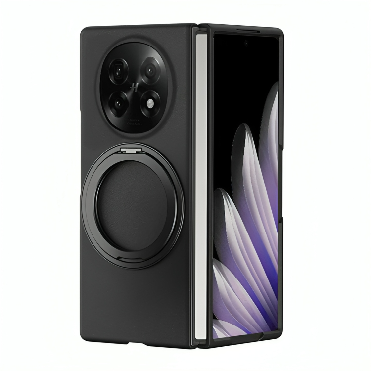 Rotating Magnetic Ring Frosted Case with MagSafe