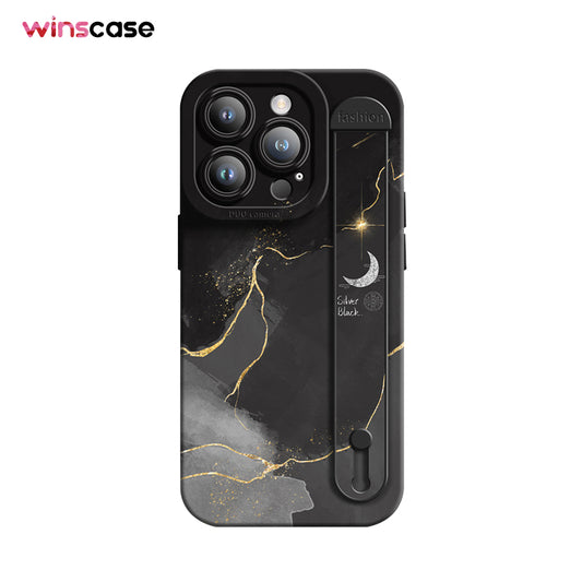 iPhone Series | Watercolor Liquid Silicone Wristband Phone Case
