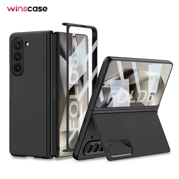 Samsung Galaxy Z Fold Series | Flip Stand Leather Case