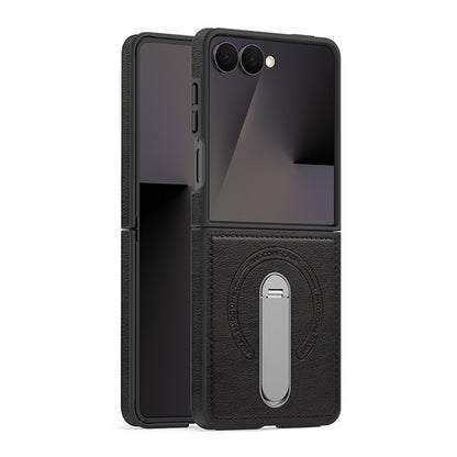 Folding Stand Business Leather Case