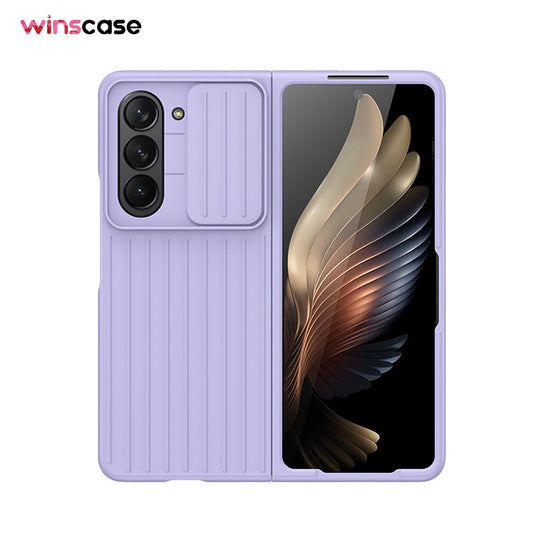 Samsung Galaxy Z Fold Series | Lens Sliding Window Frosted Mobile Phone Case