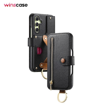 Samsung Series | Wristband Card Holder Mobile Phone Leather Case