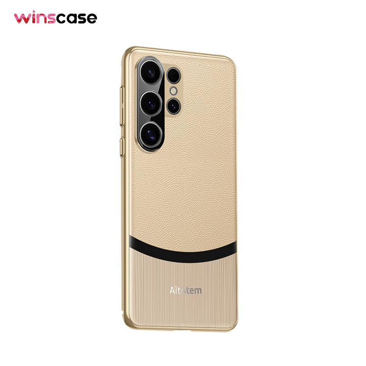 Samsung Series | High-End Electroplated Leather Case