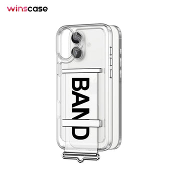 iPhone Series | Air Bag Wrist Strap Folding Screen Mobile Phone Case