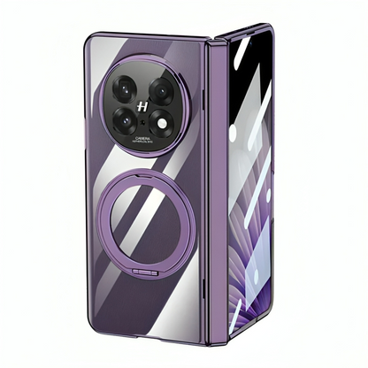 360° Rotating Stand Clear Case with MagSafe