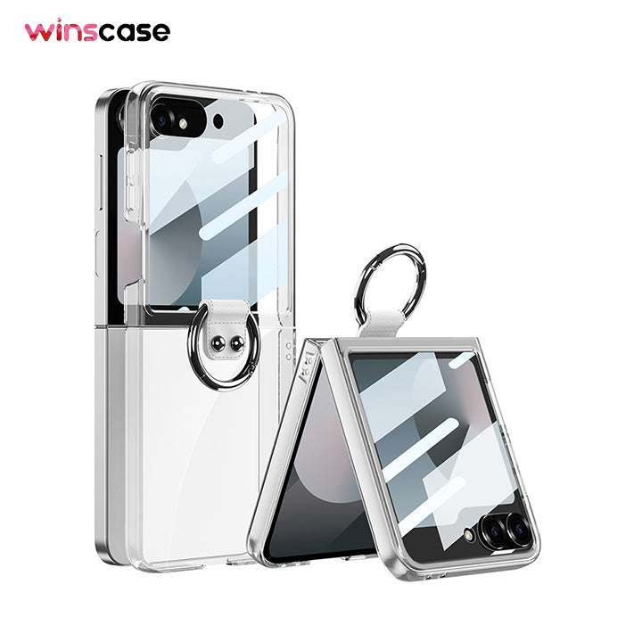 Samsung Galaxy Z Flip6 | Transparent Ring Phone Case