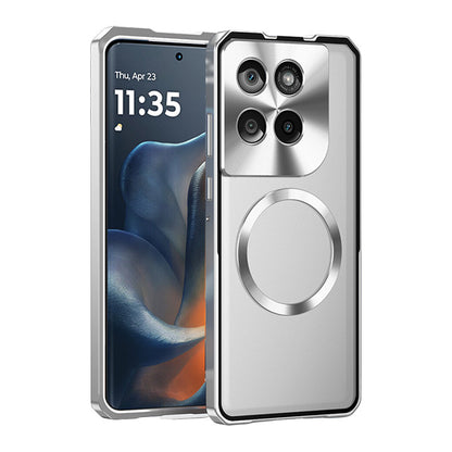 Single-Sided Buckle Metal Frame Case with MagSafe