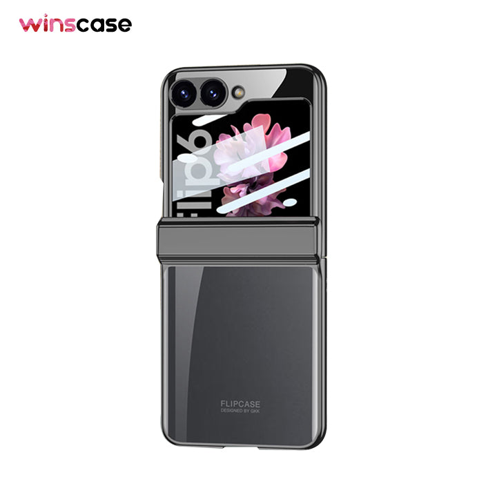 Samsung Galaxy Z Flip6 | Transparent Electroplating Mobile Phone Case