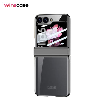 Samsung Galaxy Z Flip6 | Transparent Electroplating Mobile Phone Case