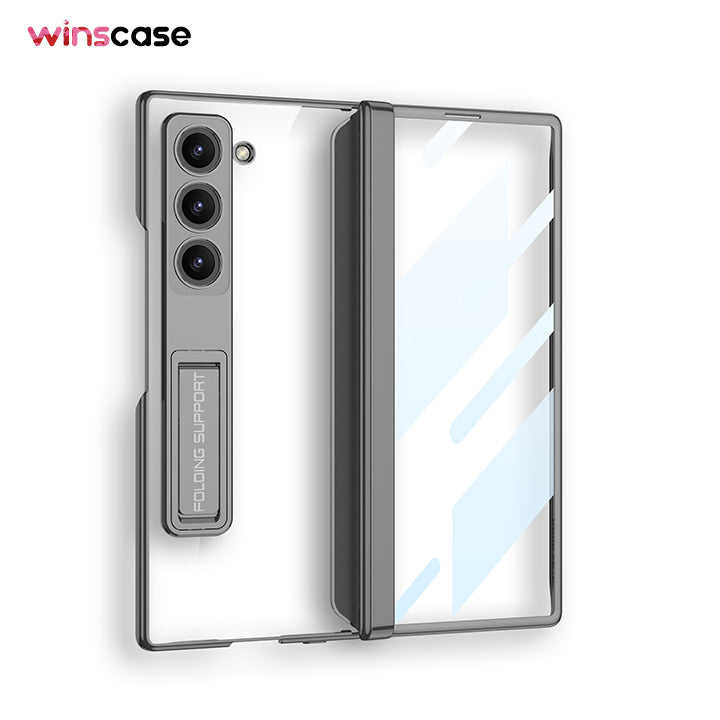 Samsung Galaxy Z Fold6 | All-Inclusive Hinged Transparent Phone Case