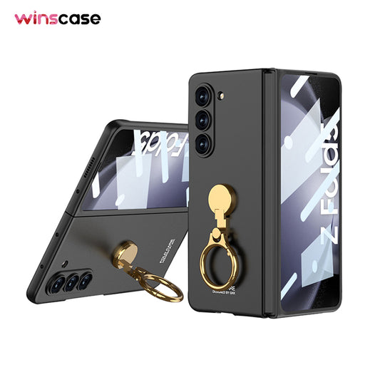 Samsung Series | Galaxy Z Fold Series Ultra-Thin Matte Stand Folding Phone Case