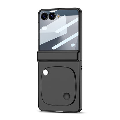 Frosted Case with Makeup Mirror