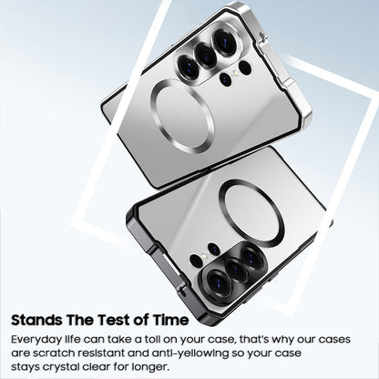 Single-Sided Buckle Metal Frame Case with MagSafe