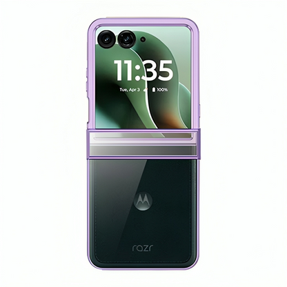 HD Transparent Full Hinge Case