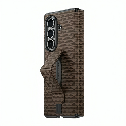 Wristband Bracket Wax Leather Case