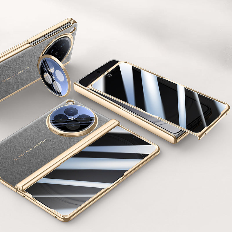 Mirror Cover Holder Leather Case