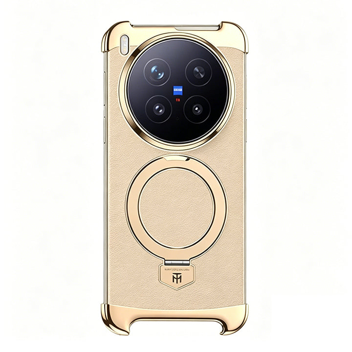 Foldable Stand Leather Case with MagSafe