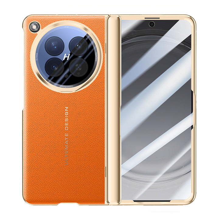 Mirror Cover Holder Leather Case