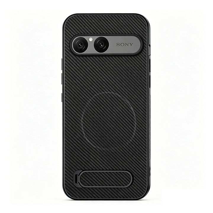 Invisible Bracket  Carbon Fiber Pattern Case