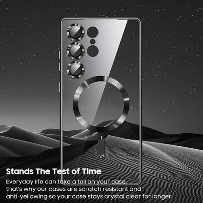 Transparent Electroplated Case with MagSafe