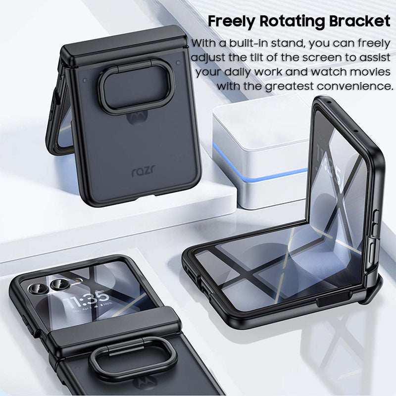 Frosted Translucent Case with Kickstand