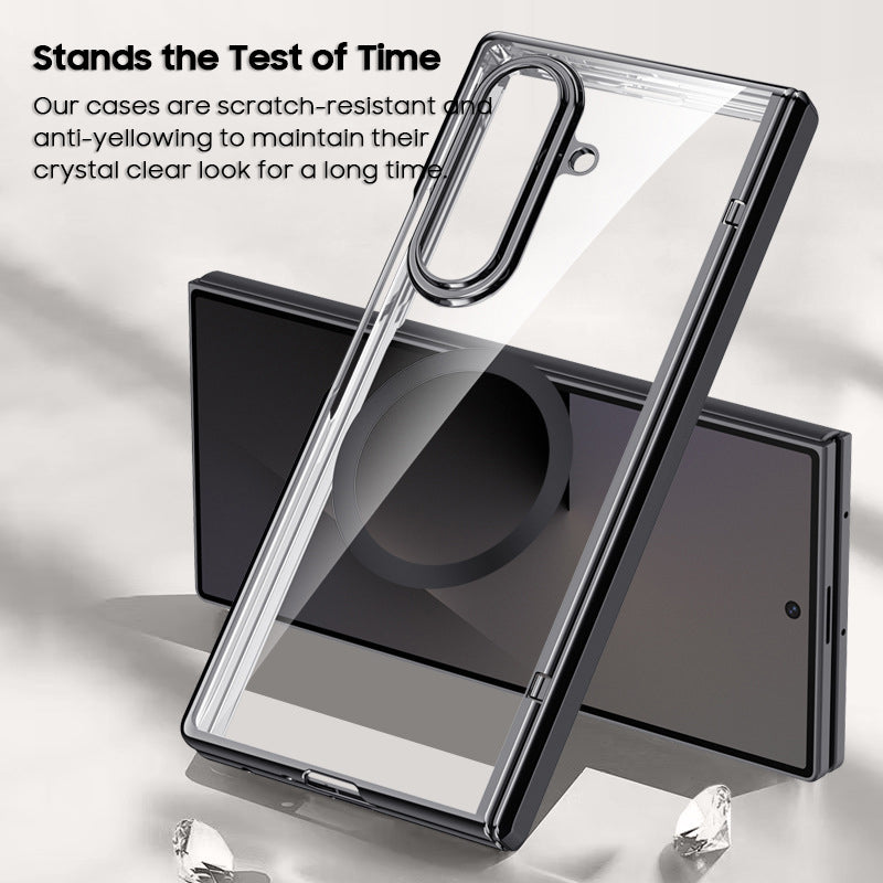Electroplated Clear Case with MagSafe