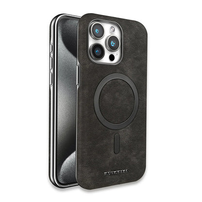 Luxury Business Leather Case with MagSafe