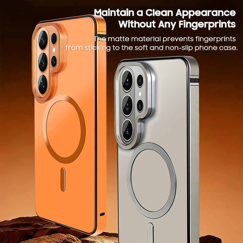 Alloy Metal Frosted Case with MagSafe