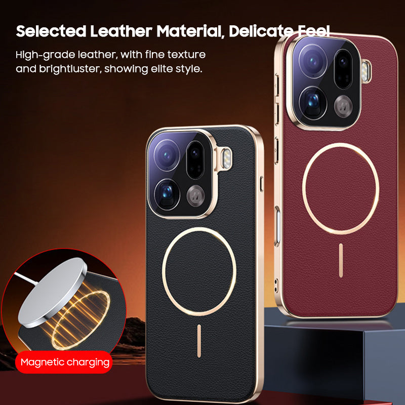 Luxury Leather Case with MagSafe
